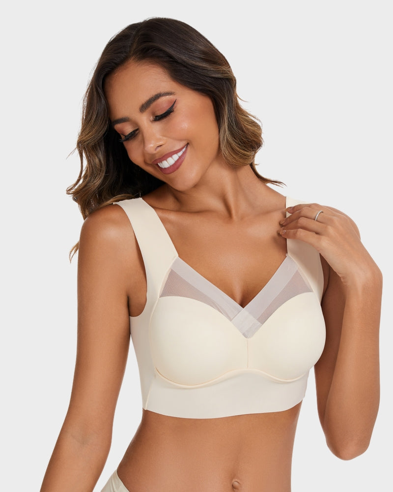 Chiccorsets® Comfortable Smoothing Mesh Bra