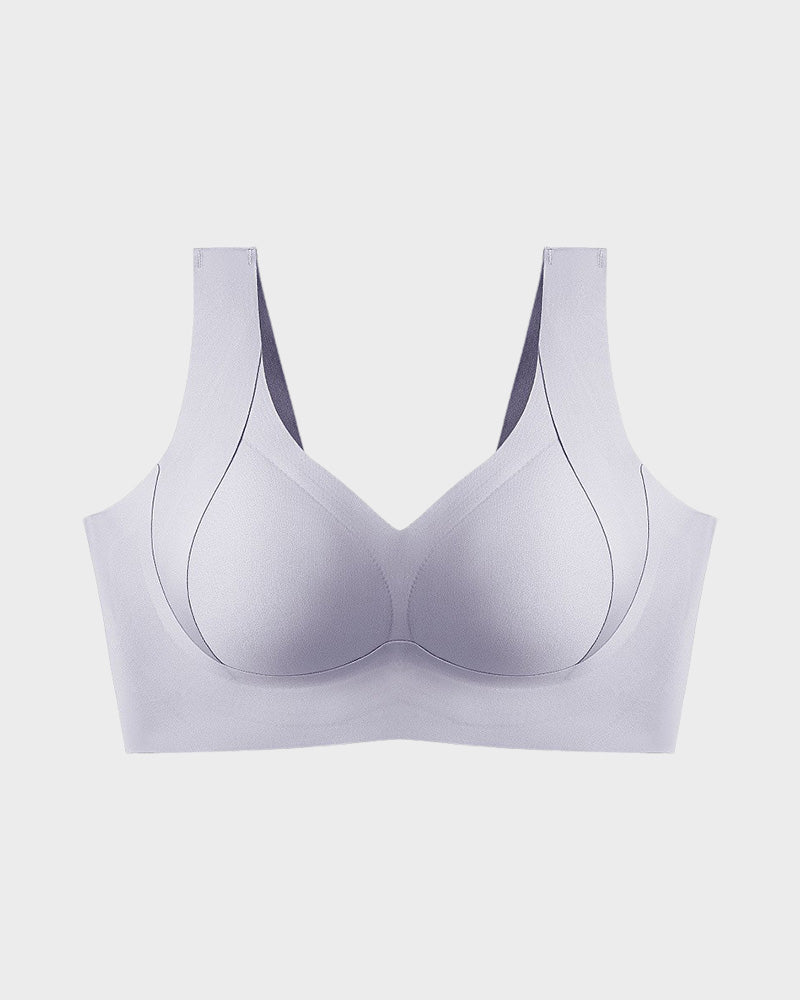 Chiccorsets®-Daily Comfort Wireless Shaper Bra-BLACK+GREY+SKIN