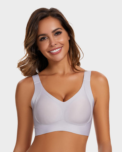 Chiccorsets® Daily Comfort Wireless Shaper Bra Grey