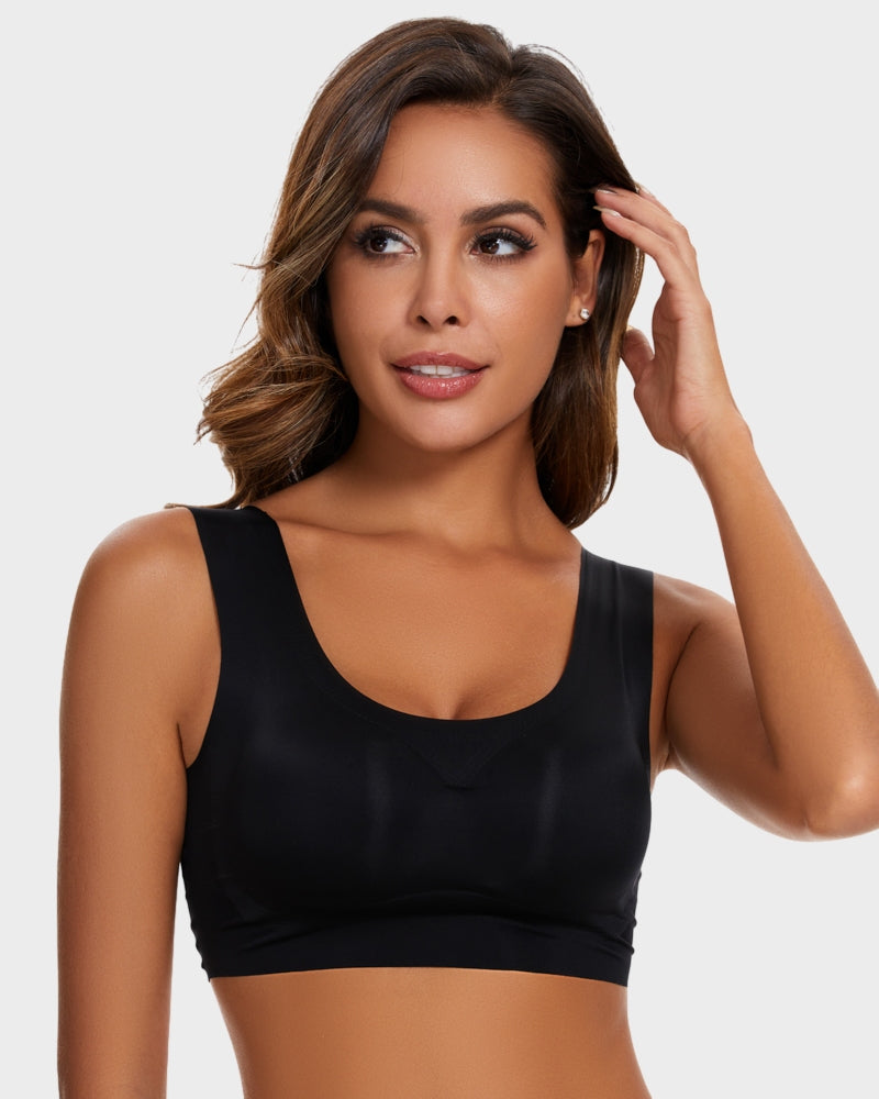 Chiccorsets® Ultra Comfort Wirefree Bra(2 pieces）