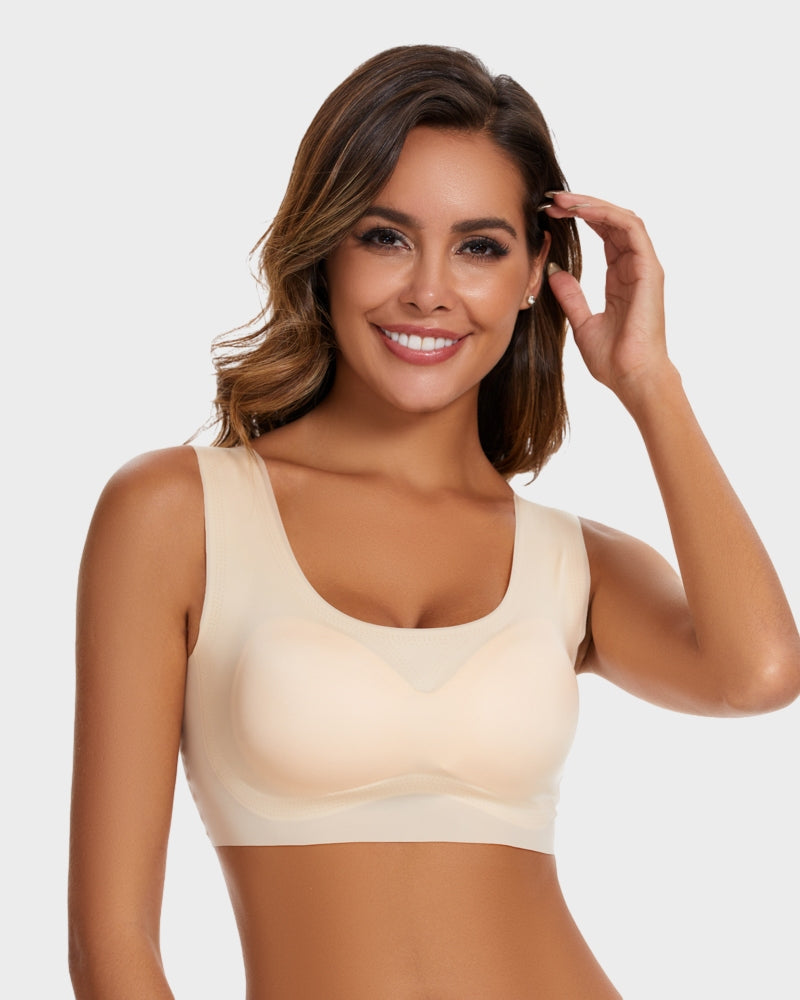 Chiccorsets® Ultra Comfort Wirefree Bra(2 pieces）