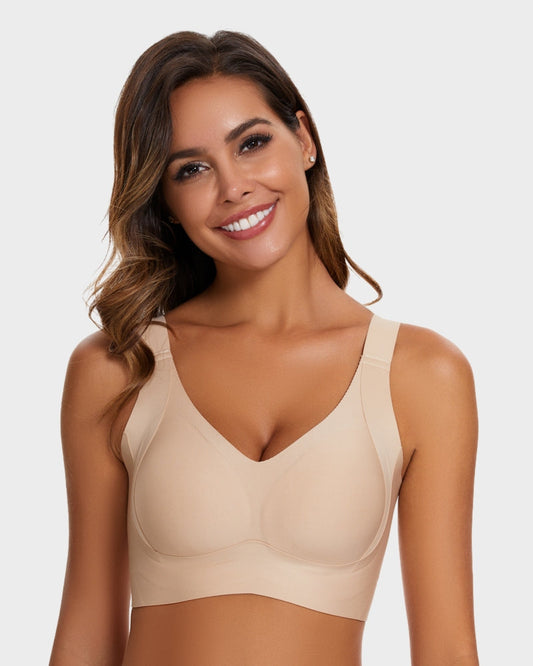 Chiccorsets®-Daily Comfort Wireless Shaper Bra-Skin