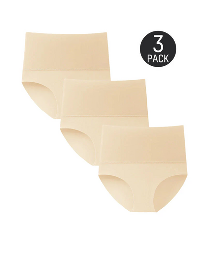 Chiccorsets® 3-Pack High Waisted Tummy Control Briefs