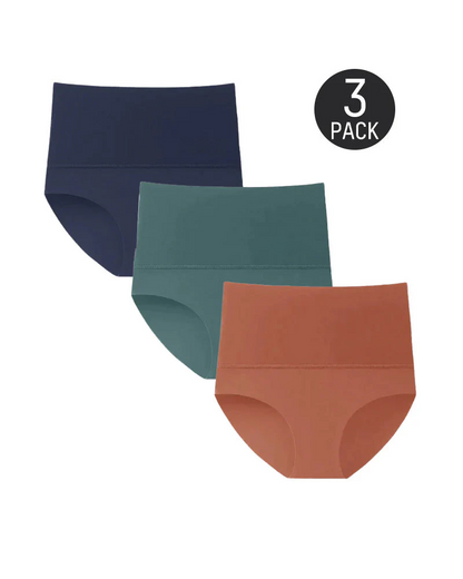 Chiccorsets® 3-Pack High Waisted Tummy Control Briefs