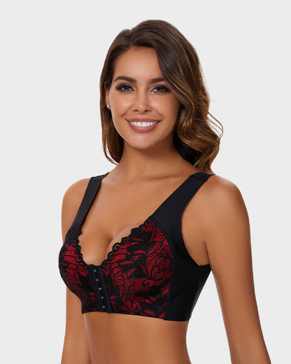 FRONT CLOSURE '5D' SHAPING WIRELESS BEAUTY BACK BRA