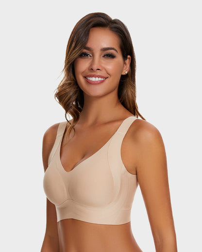 Chiccorsets® Daily Comfort Wireless Shaper Bra Skin