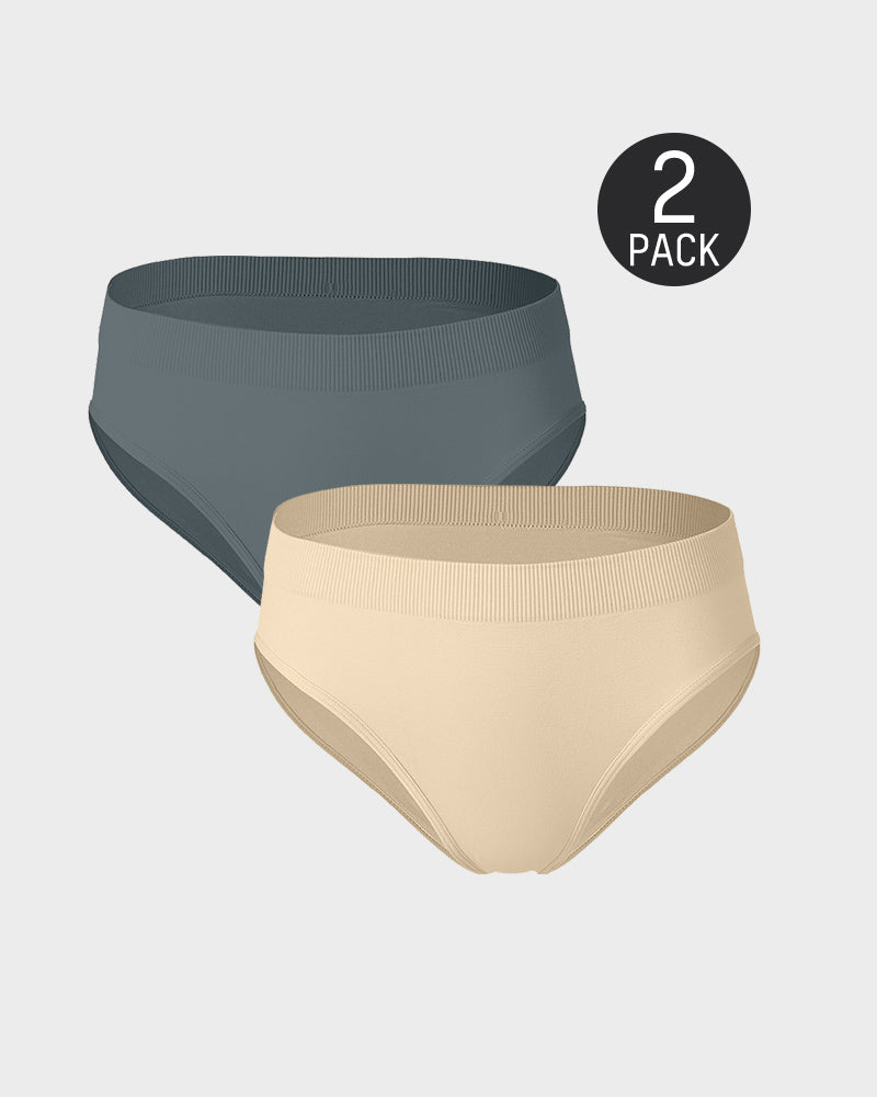 Seamless Daily Essential Brief Panty (2 Pack)