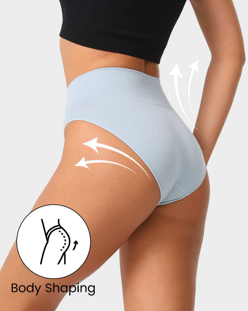 Lightweight Seamless Butt-Lifting Brief Panty