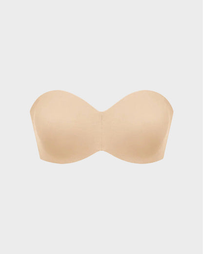 Chiccorsets® Full Support Non-Slip Convertible Bandeau Bra -Nude