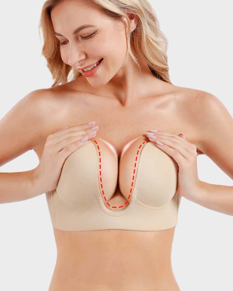 Chiccorsets® Push Up Plunge Bra