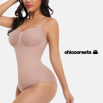 chiccorsets™ Seamless Thong Bodysuit