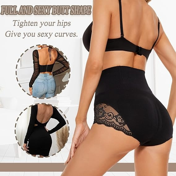 Chiccorsets® Lace-Trim Shaping Brief Panty