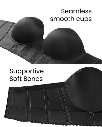 Chiccorsets® The Low Back Strapless Bra