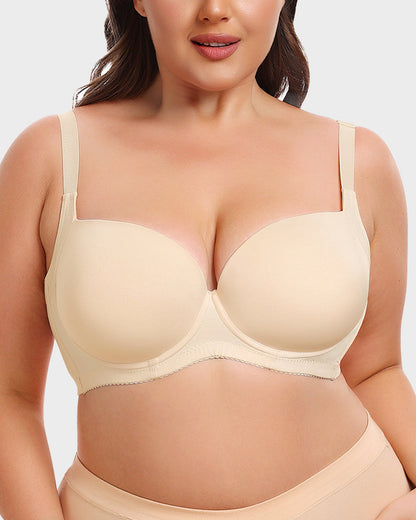 Chiccorsets®Comfy Smoothing Push-Up T-Shirt Bra