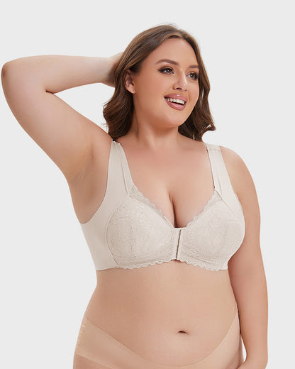 Chiccorsets®Front Closure '5D' Shaping  Wireless Bra