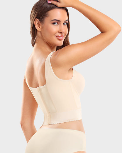 Chiccorsets®Built-In Shapewear Longline Push-Up Bra