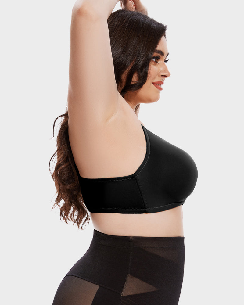 Seamless One-Piece Molded Wireless Bra