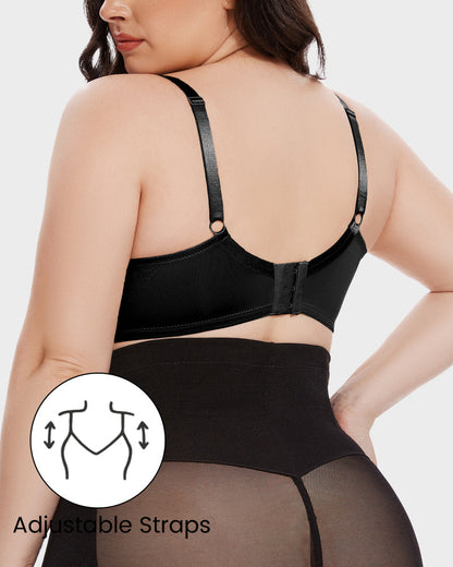 Seamless One-Piece Molded Wireless Bra