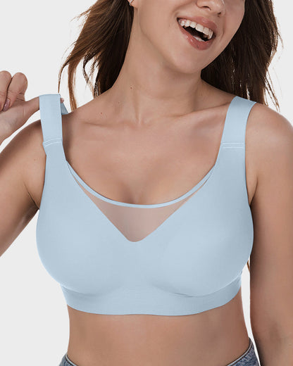 Mesh Front Contouring Bra