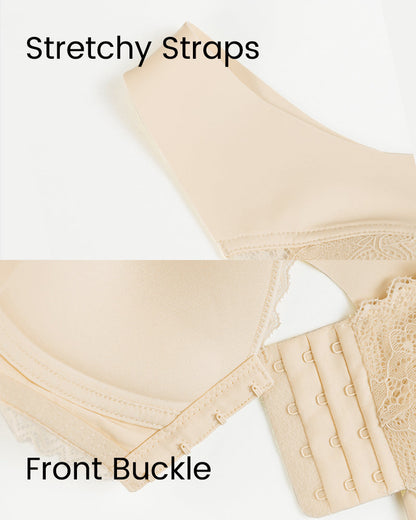 Chiccorsets®Front Closure '5D' Shaping  Wireless Bra