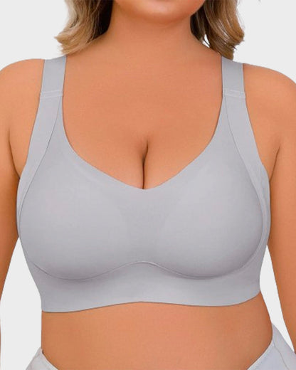 Chiccorsets®-Daily Comfort Wireless Shaper Bra-Grey