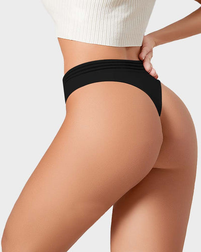 Chiccorsets®Comfy Cotton Low-Rise Thong Panty