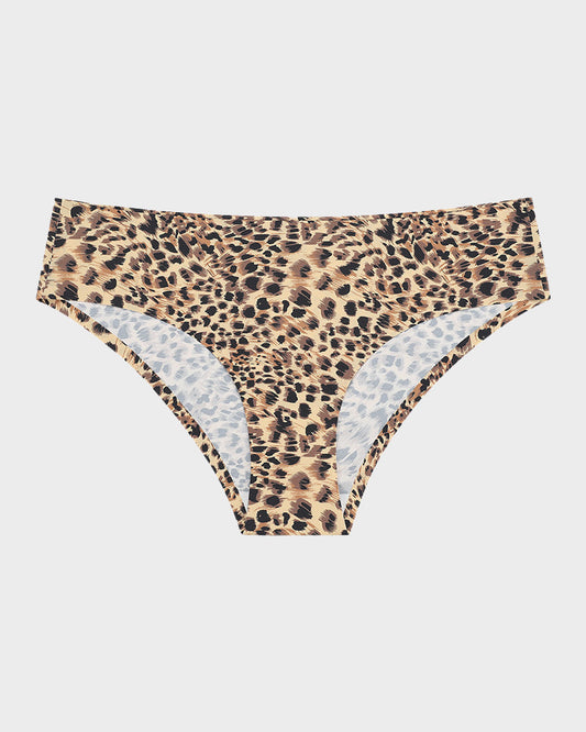 Chiccorsets®Low-Rise Animal Print Seamless Cheeky Panty