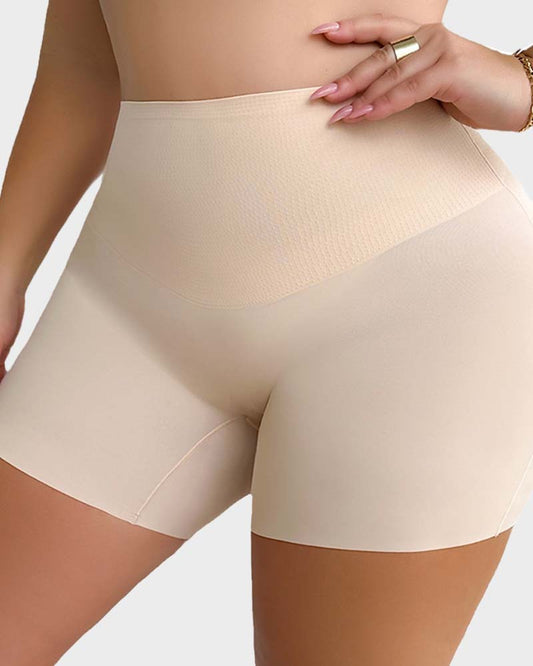 Chiccorsets®Seamless Mid-Rise Tummy Control Shaping Shorts