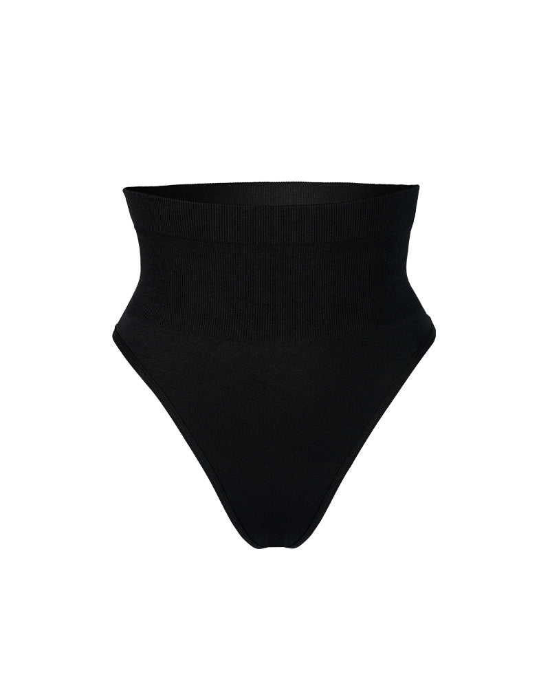 Mid-Waist Tummy Control Thong Panty (2 Pack)