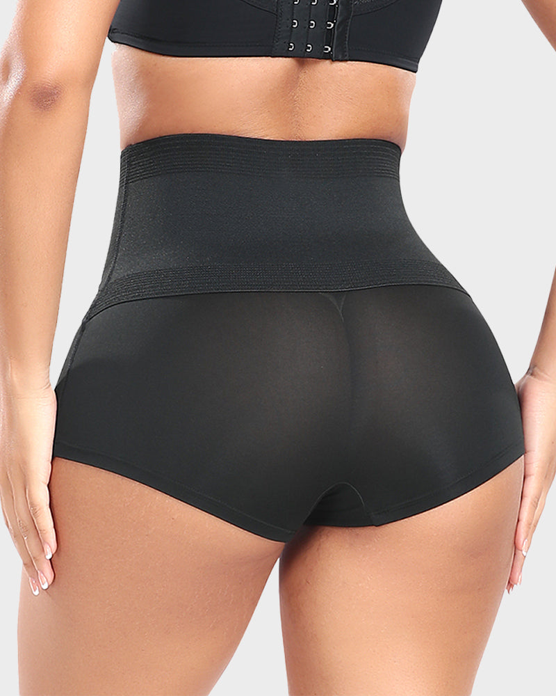 Chiccorsets®High Waist Tummy Control Shaping Boyshort Panty