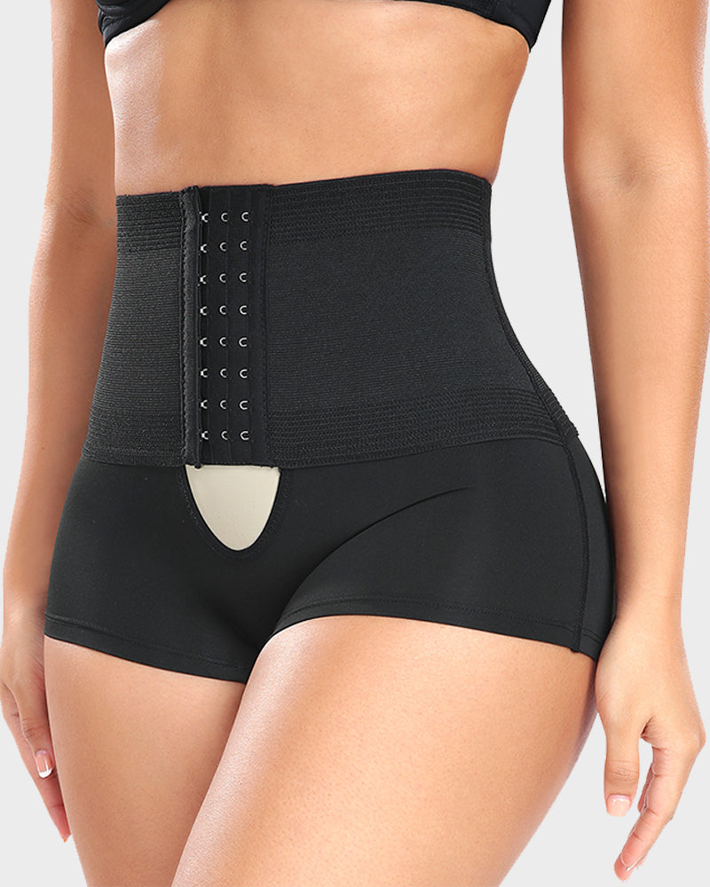 Chiccorsets®High Waist Tummy Control Shaping Boyshort Panty