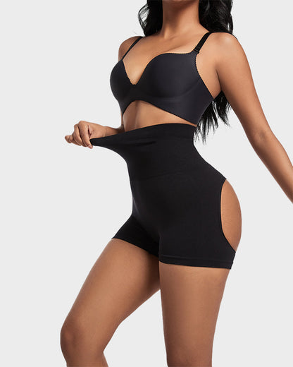 Chiccorsets®High Waist Cut Out Butt Lifting Shorts